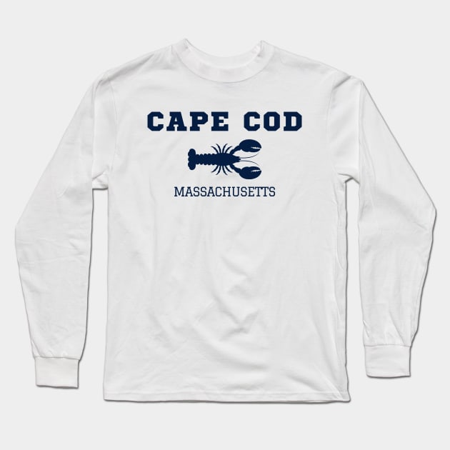 Cape Cod Classic Long Sleeve T-Shirt by MEGAFUNNY UNLIMITED